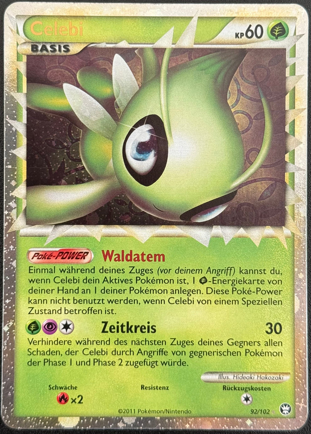 Celebi 92/102 – Deutsch – Pokémon Singles