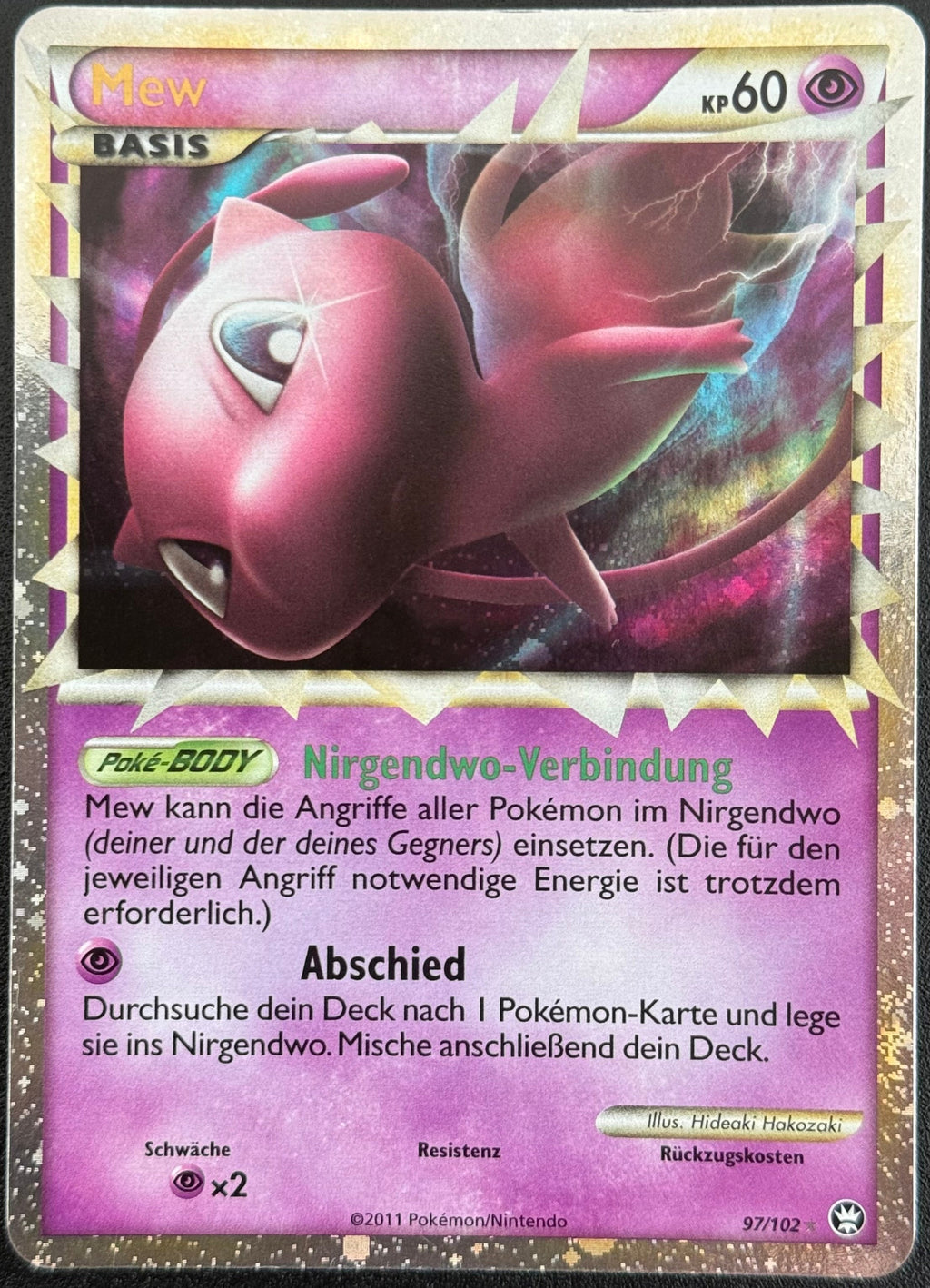 Mew 97/102 – Deutsch – Pokémon Singles