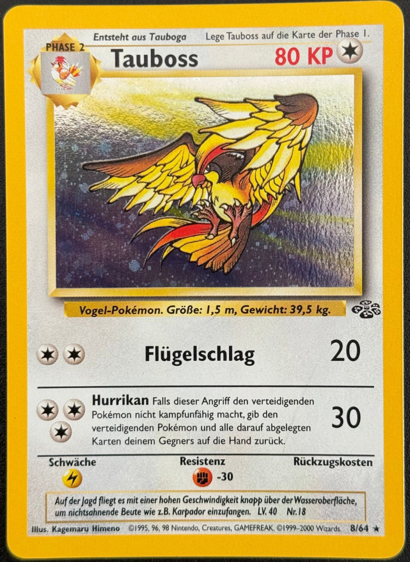 Tauboss Holo 8/64 – Deutsch – Pokémon Singles
