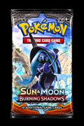 Pokémon Sun & Moon Burning Shadows Boosterpack mit englischer Verpackung