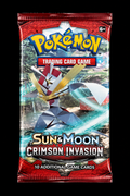 Beispielbild der englischen Crimson-Invasion-Verpackung; angeboten wird der deutsche Booster